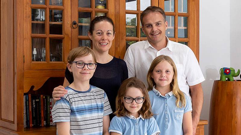 Expat Living Hughes Family chooses IFS