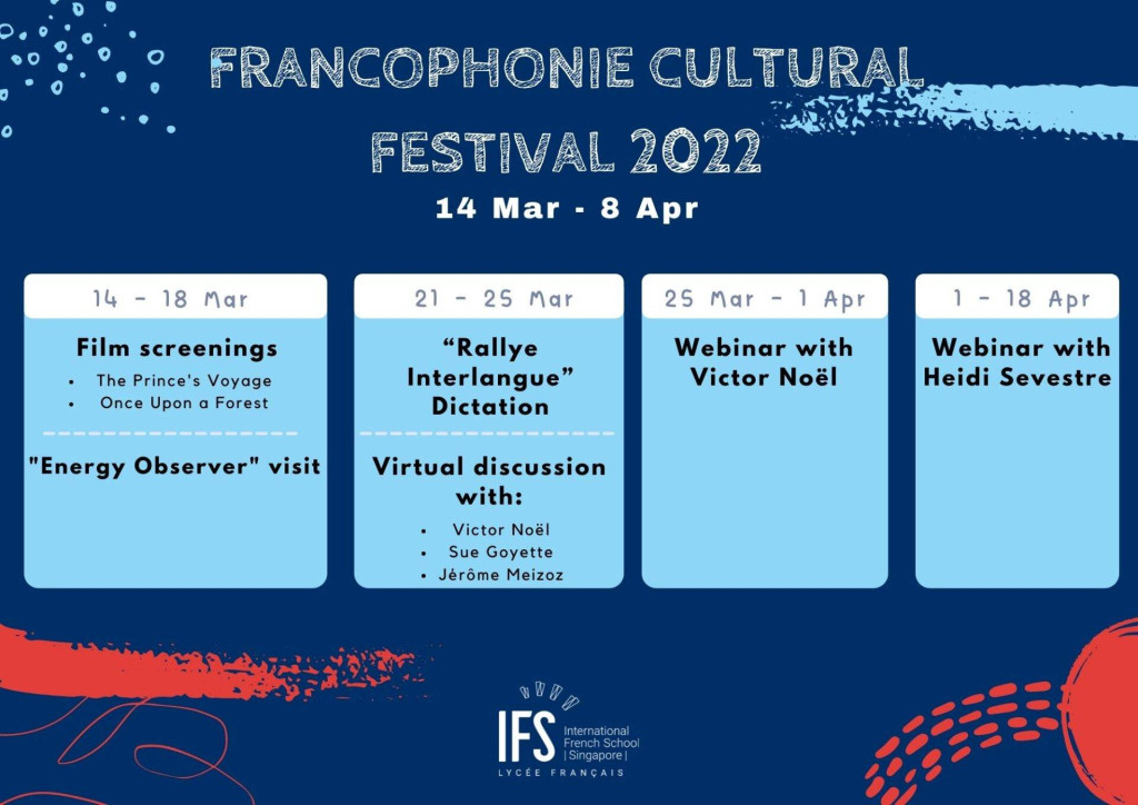 Ifs Francophonie 2022 Programme En