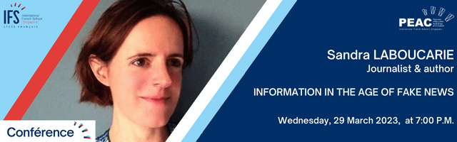 Information in the age of fake news - Talk with Sandra Laboucarie