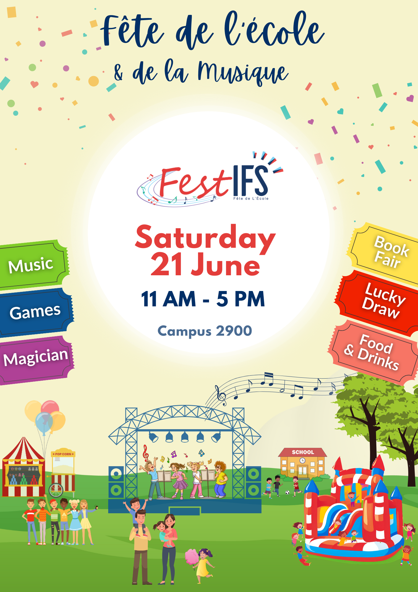 Ifs Fete De Lecole Poster 2025