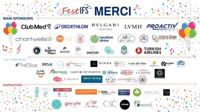 Thank you to the sponsors