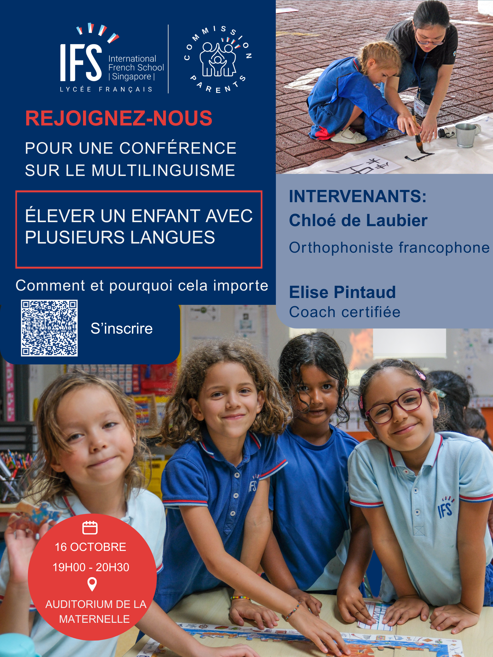 Poster Conférence Multilinguisme Raising A Child With Multiple Languages (6)