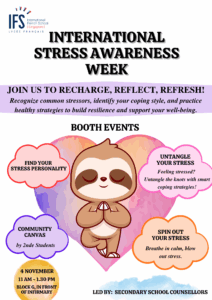 Stress Awareness Week Poster