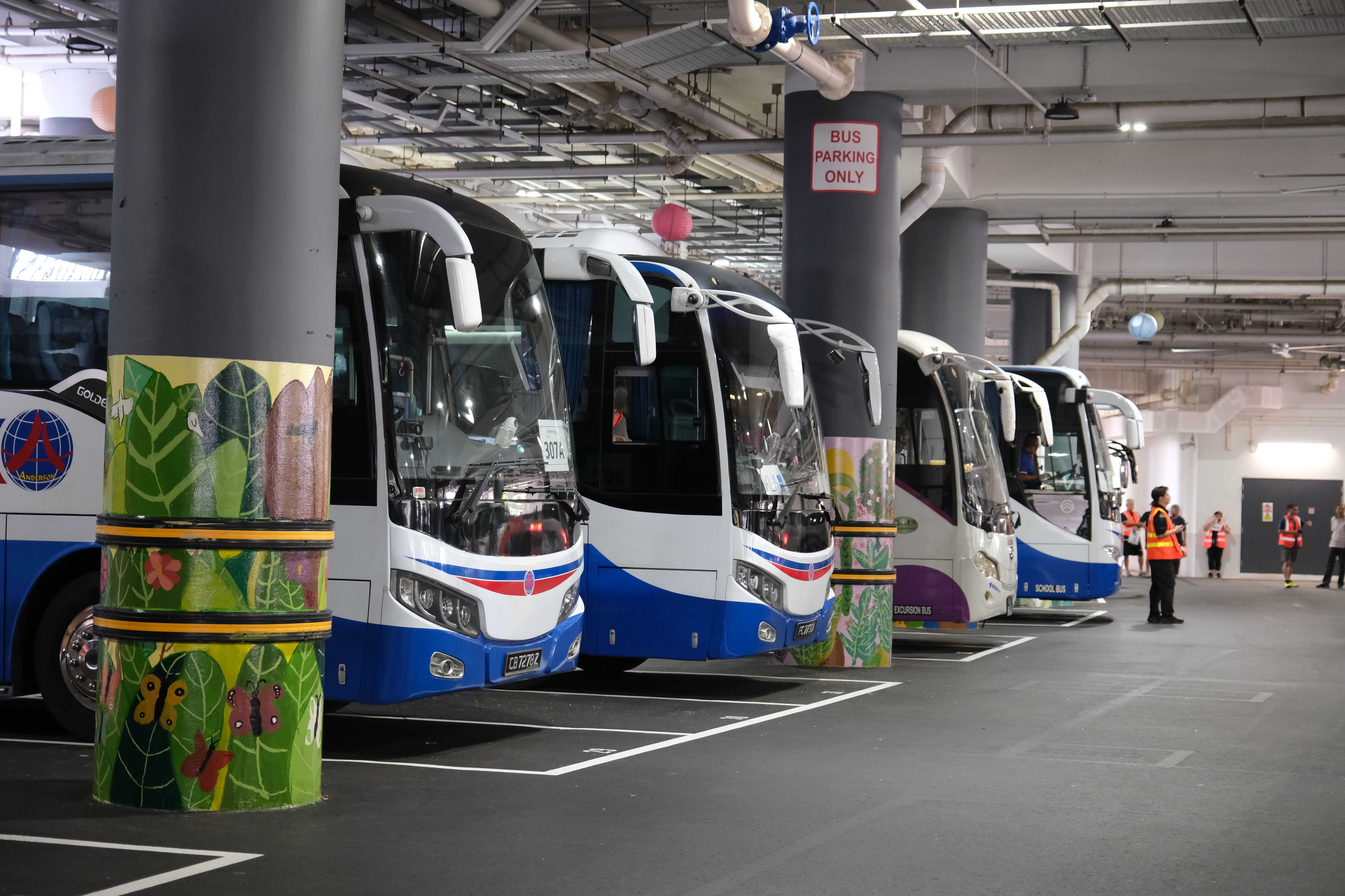 Comfortdelgro bus bay