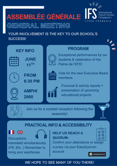 Ifs Annual General Meeting 2026 Poster
