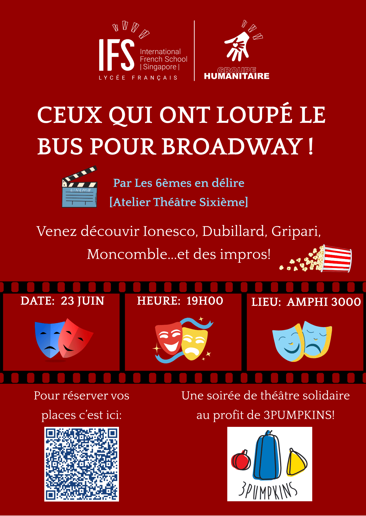 Ifs Ceux Qui Ont Loupé Le Bus De Broadway Poster