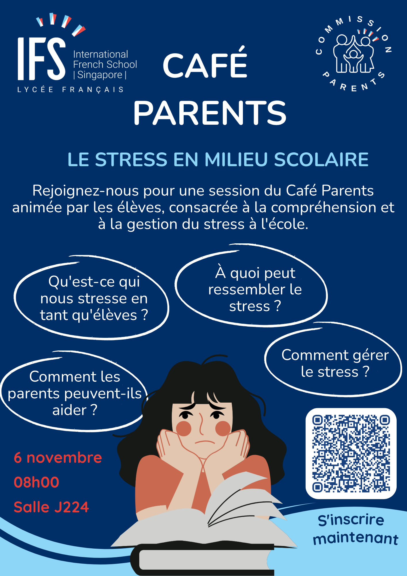 Cafe Parents Stress In School Fr