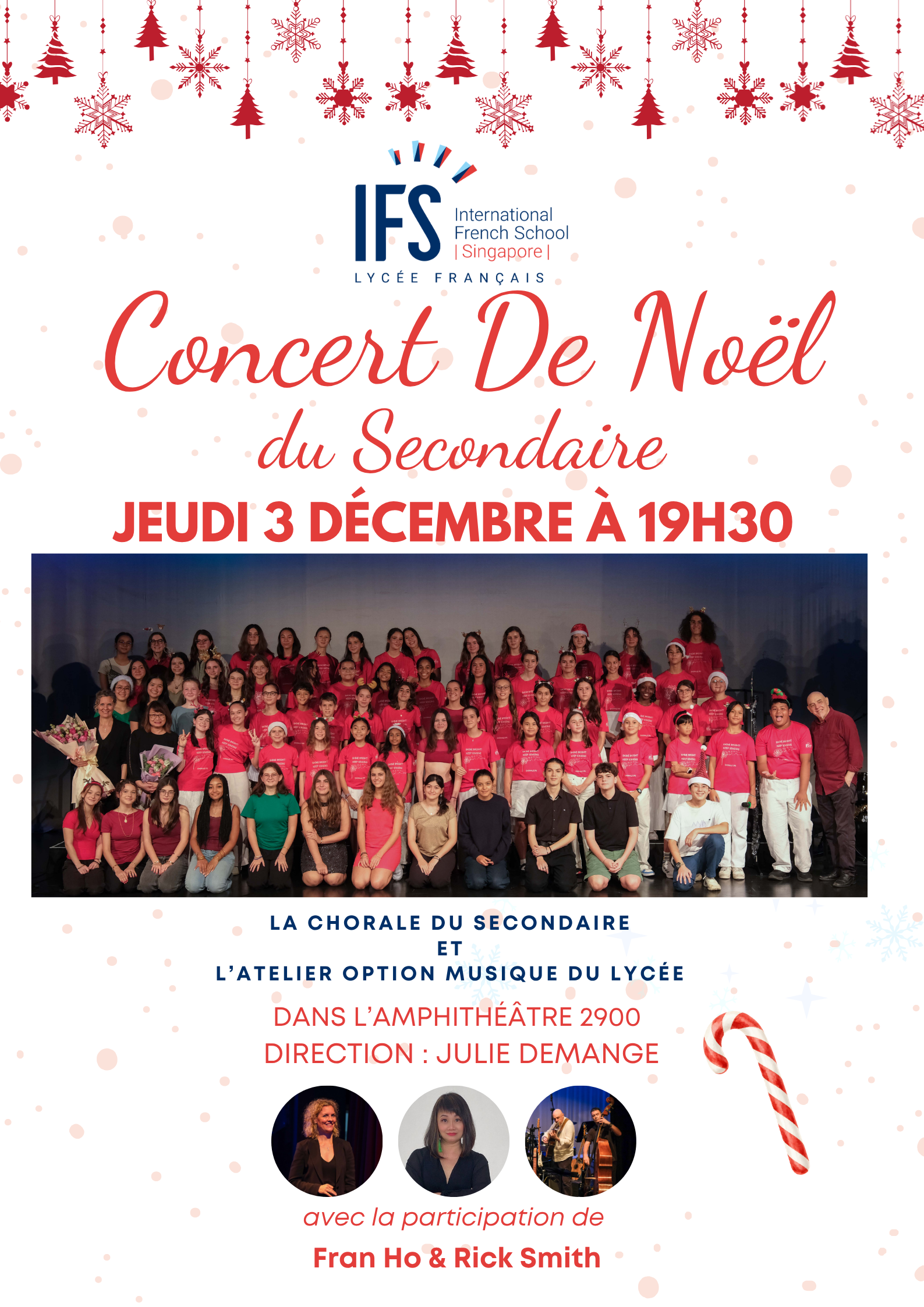 Ifs Secondary School Christmas Concert 2026 Fr